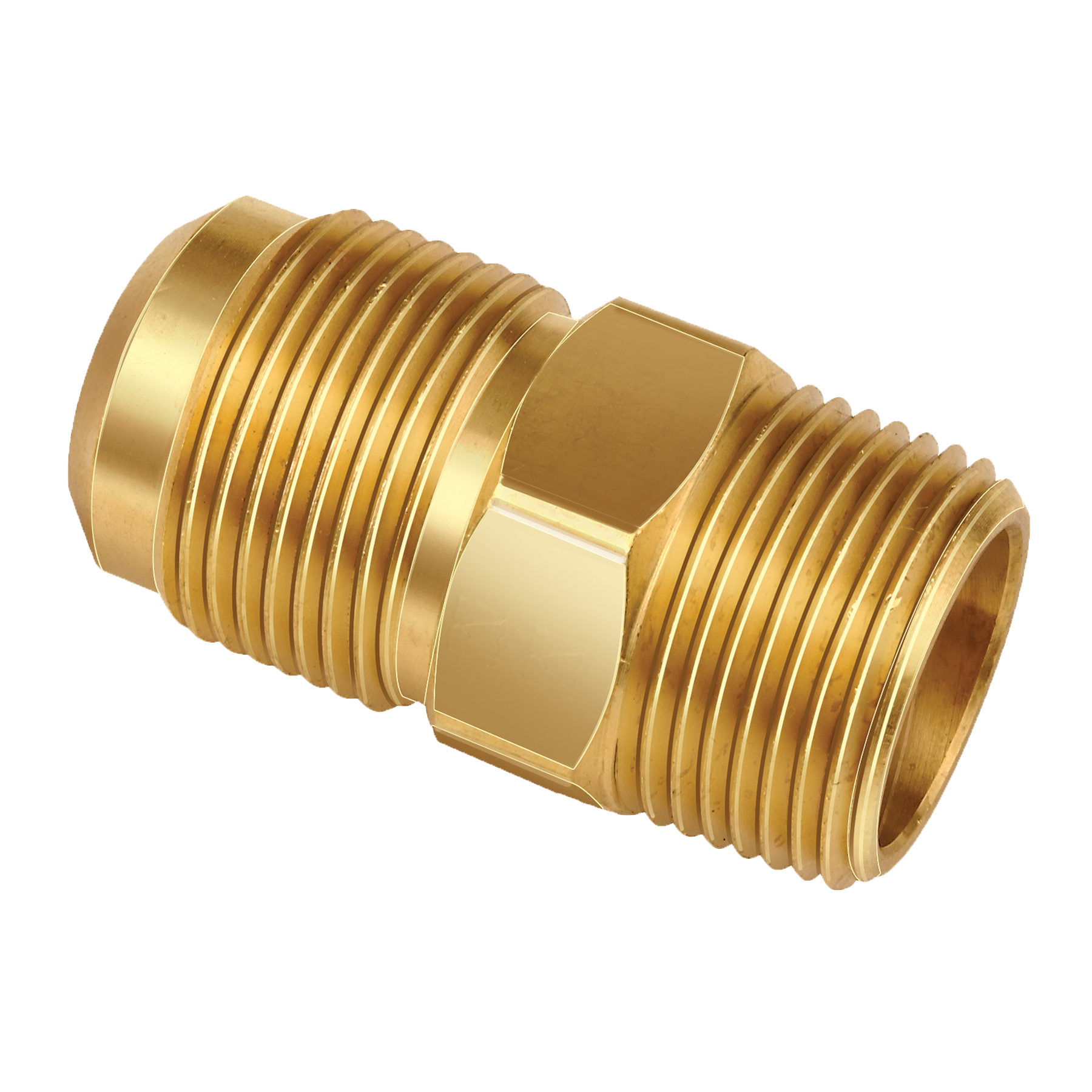 U1-6B Male Conversion Union 3/8" Flare X 1/4" Male Pipe Thread