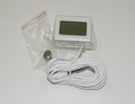 Thermometer Digital with LCD Display & 3m Probe with Battery