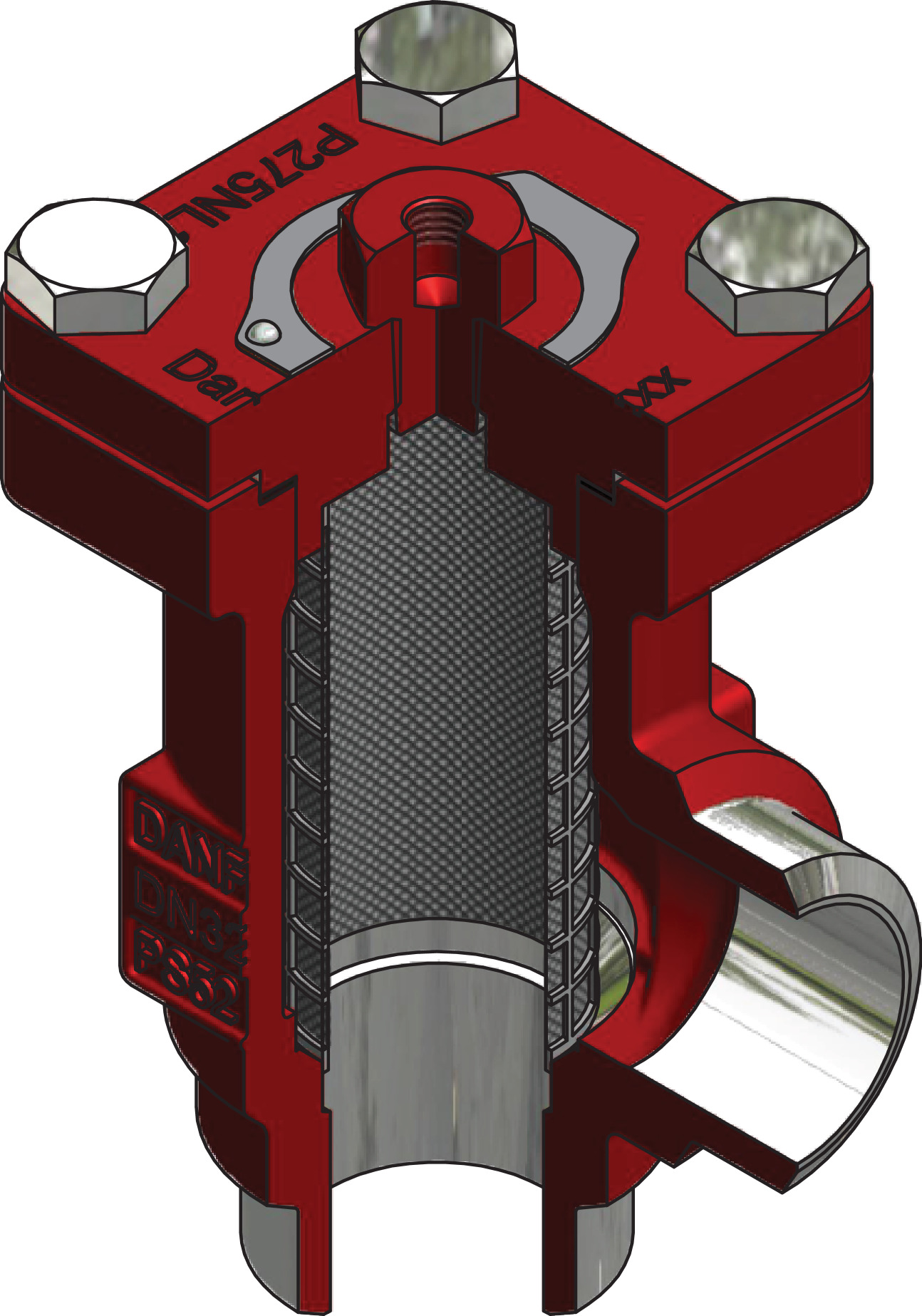 Strainer housing, FIA 20