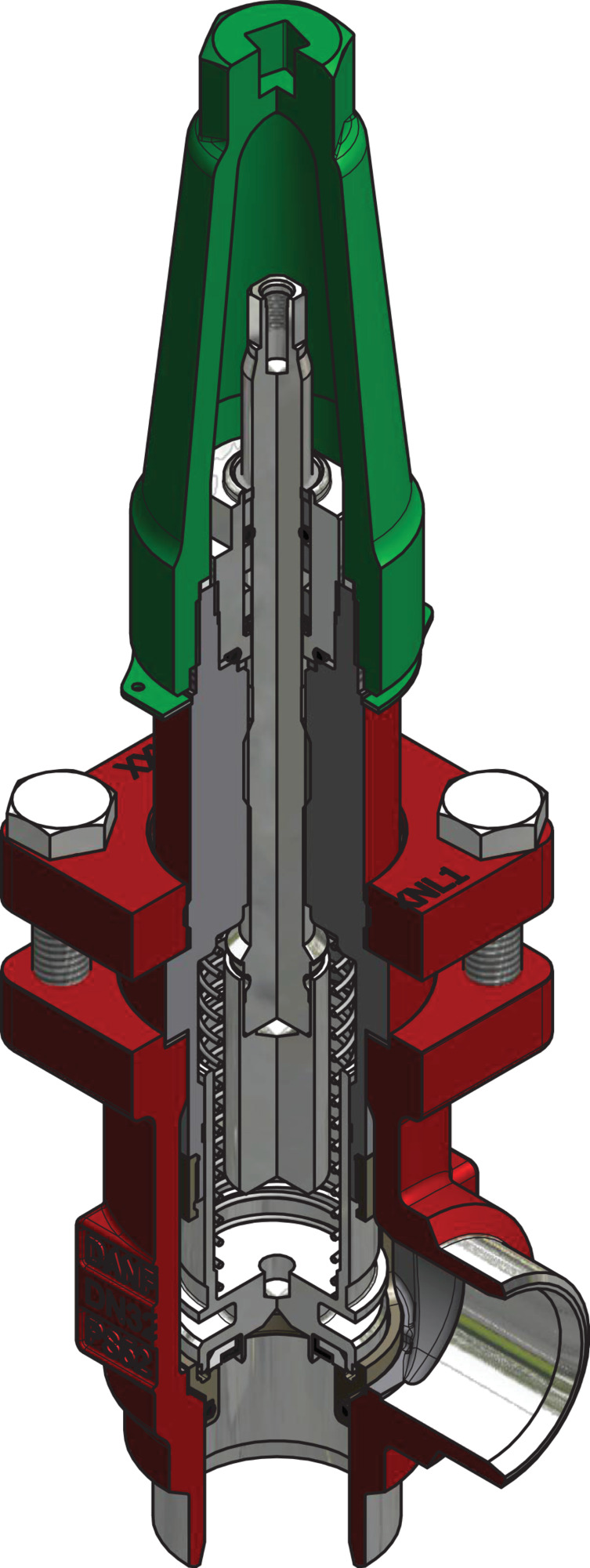 Check and stop valve, SCA-X 50