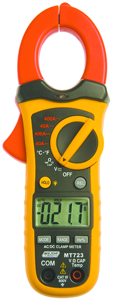 MT723- AC/DC Auto Clamp Meter