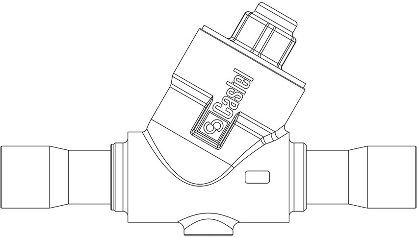 Check Valve 2 5/8" ODF Castel 3142/21 or  3144W/21