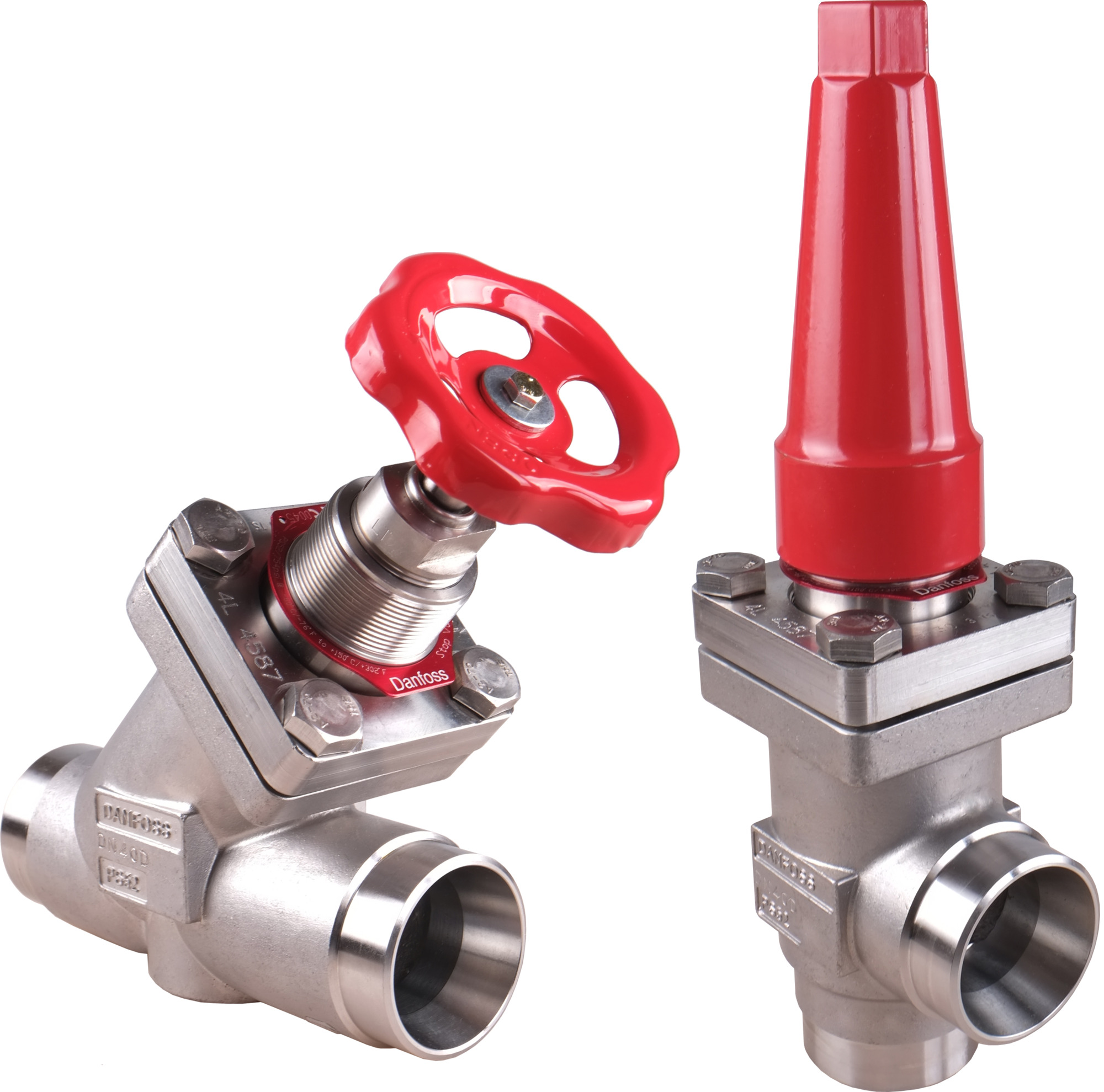 Shut-off valve SVA-S SS 25 Stainless steel