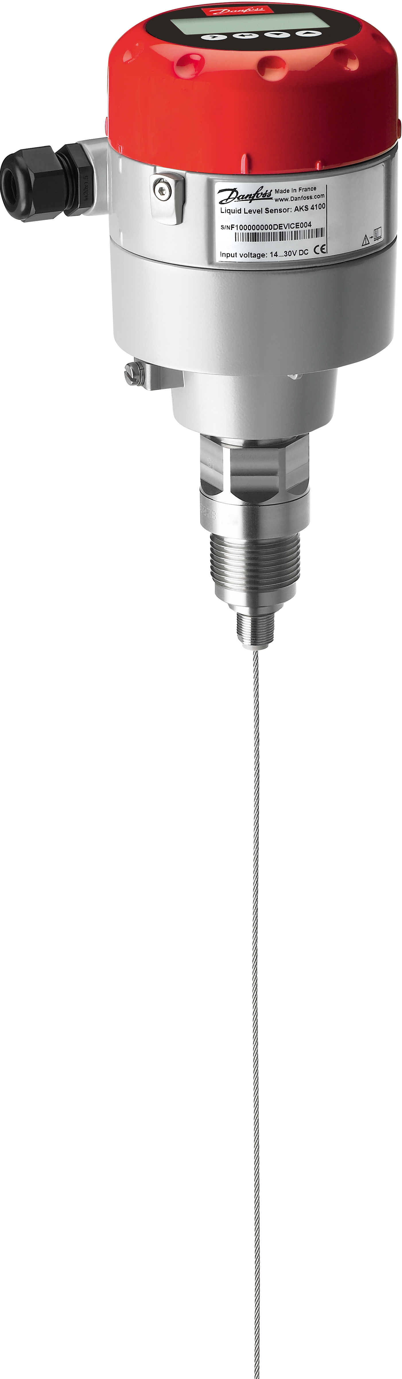 Liquid level sensor, AKS 4100, Cable version