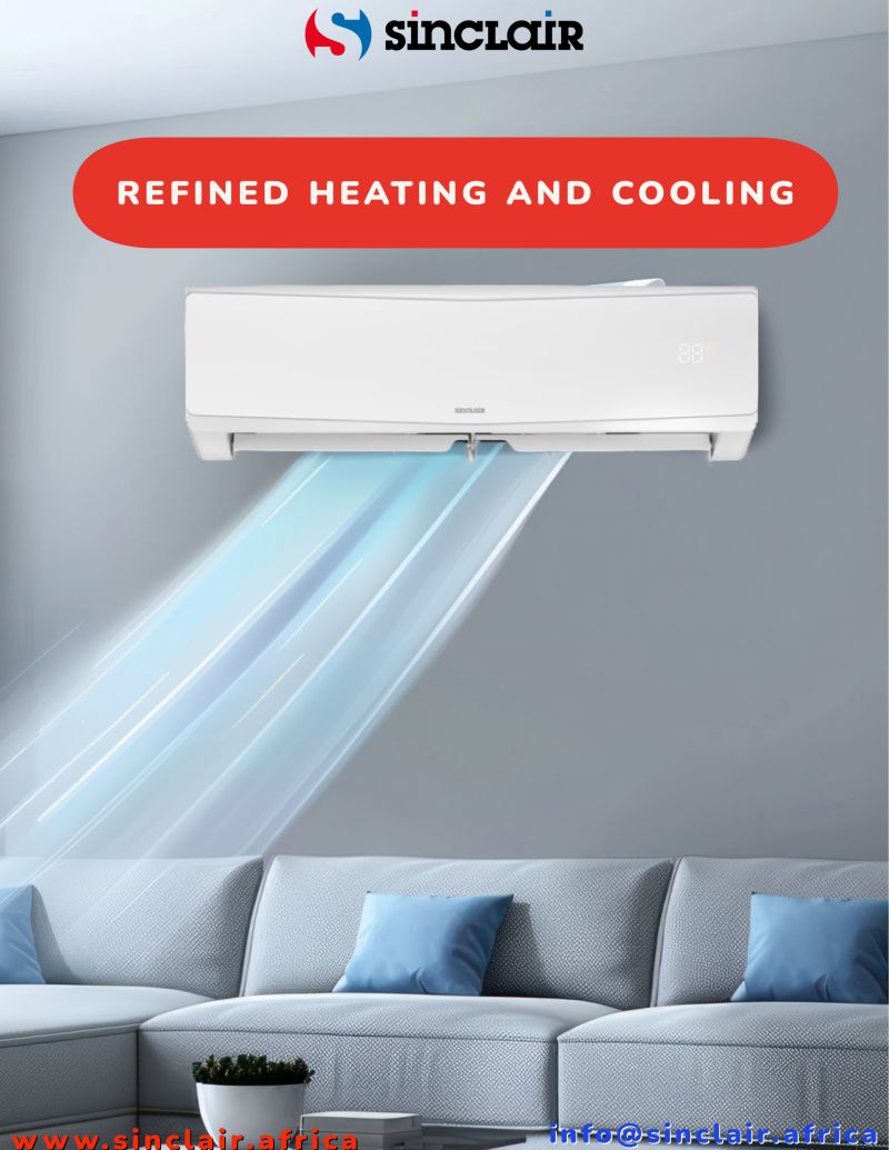 Beat the cold at home or in your office with Sinclair Air Conditioing