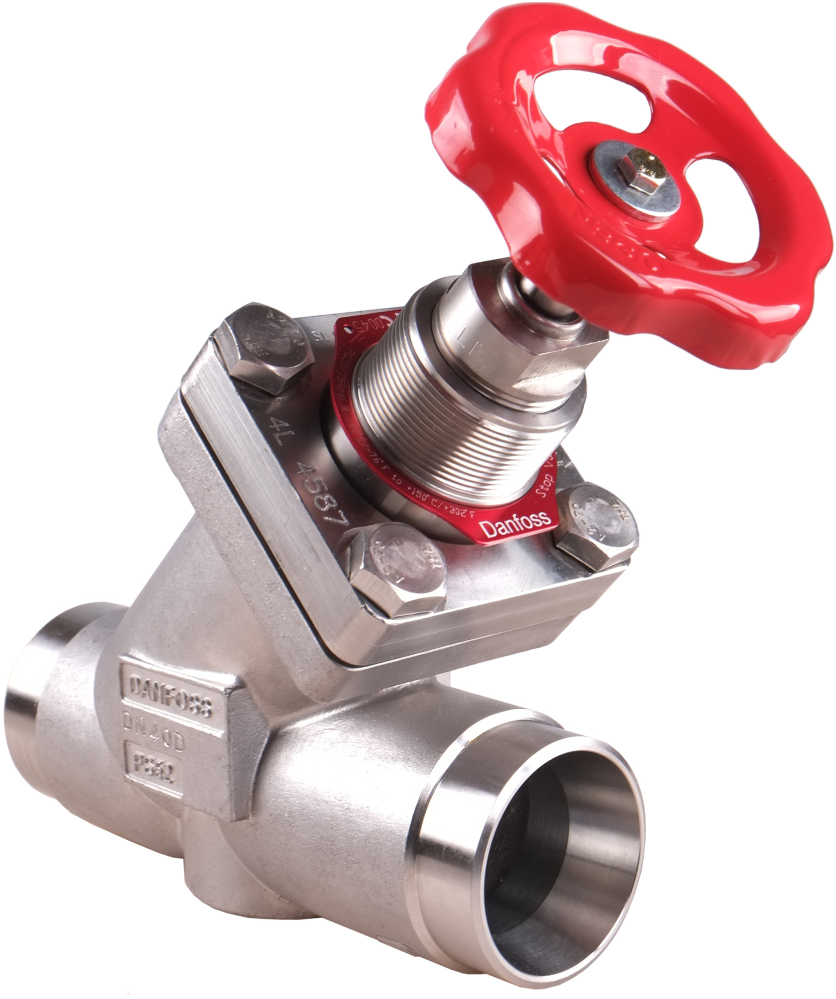 Shut-off valve SVA-S SS 25 Stainless steel