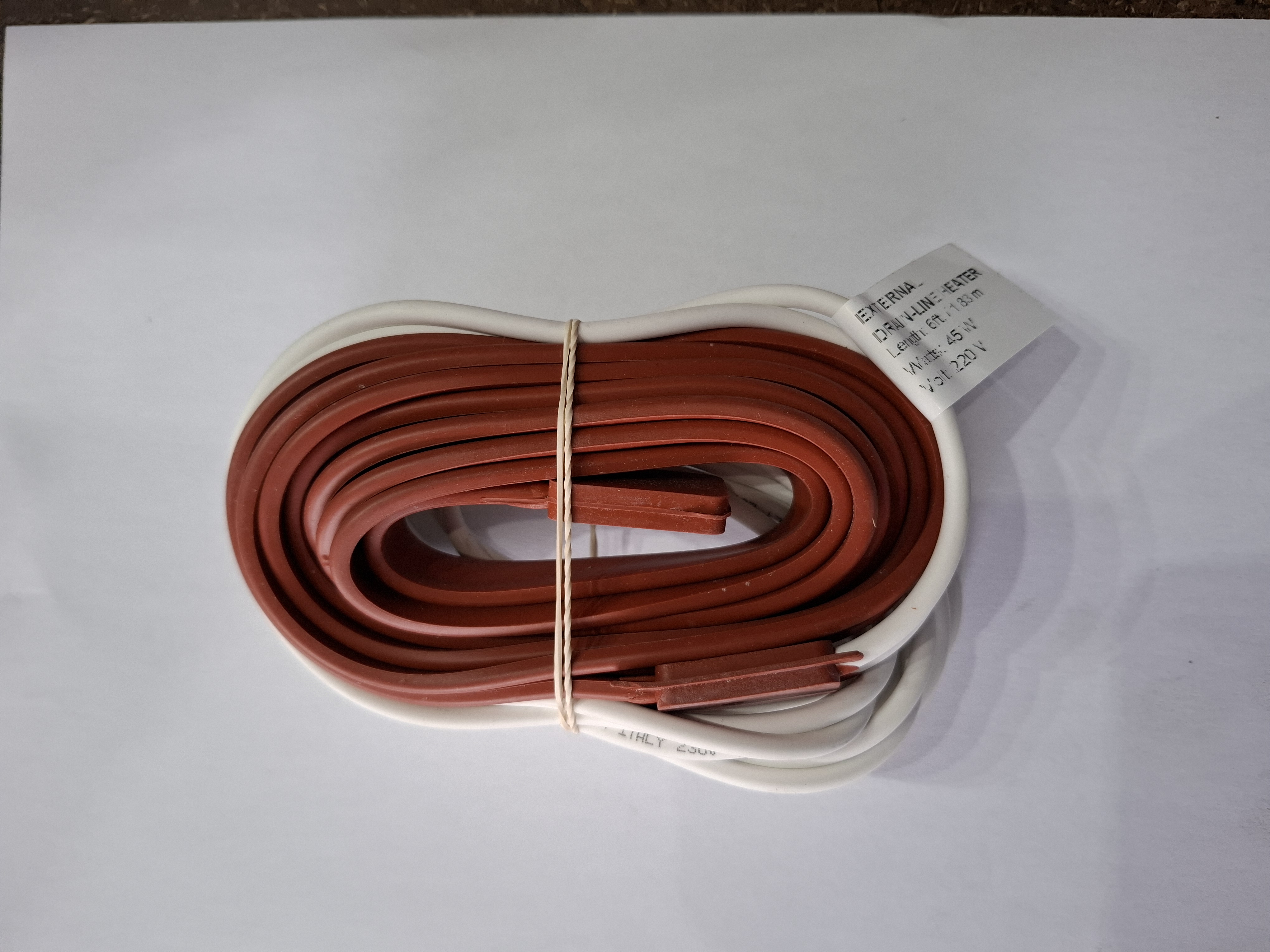 Wrap Around Drain Heater 24ft /7.3m 180Watt