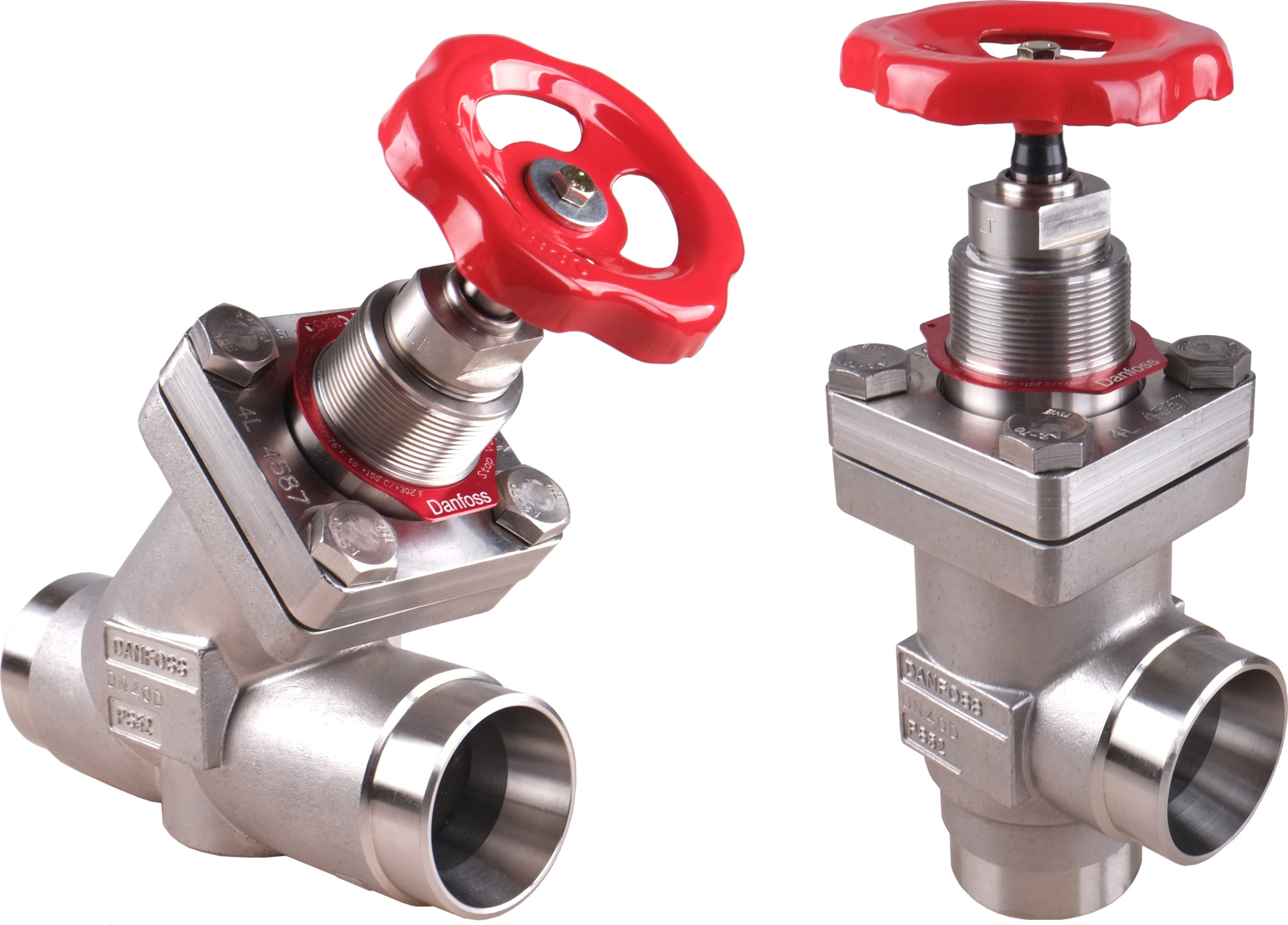 Shut-off valve SVA-S SS 25 Stainless steel